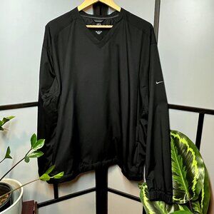 Nike Golf Windbreaker Mens Pullover Jacket V Neck
